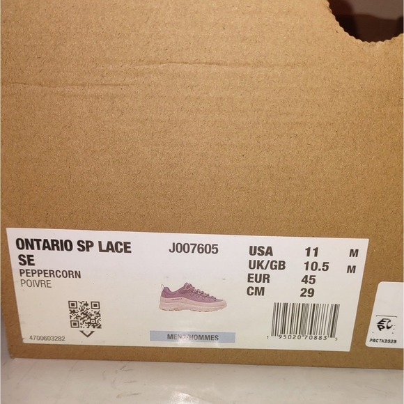 NEW Merrell Ontario SP Lace SE Shoes Mens 11 Peppercorn Waterproof Vibram Sole - Picture 16 of 16